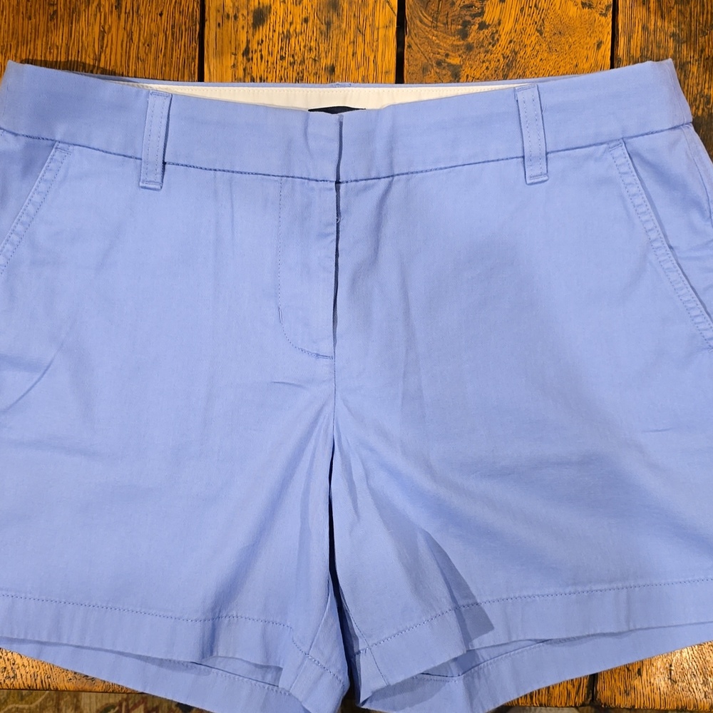 J. Crew Light Blue Women's Bermudas
